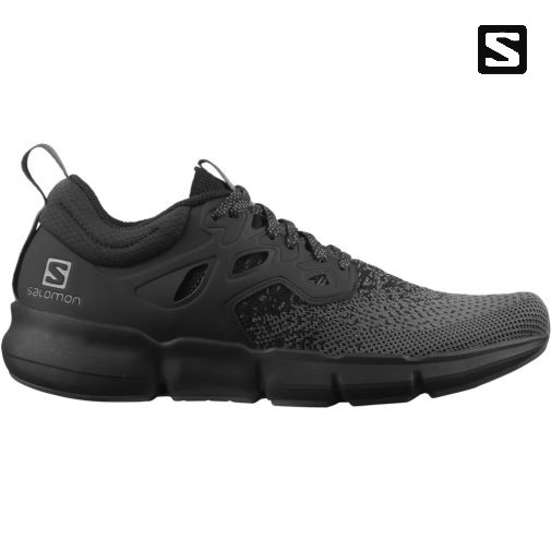 Black Salomon Predict Soc 2 Men's Running Shoes | PH 97542X